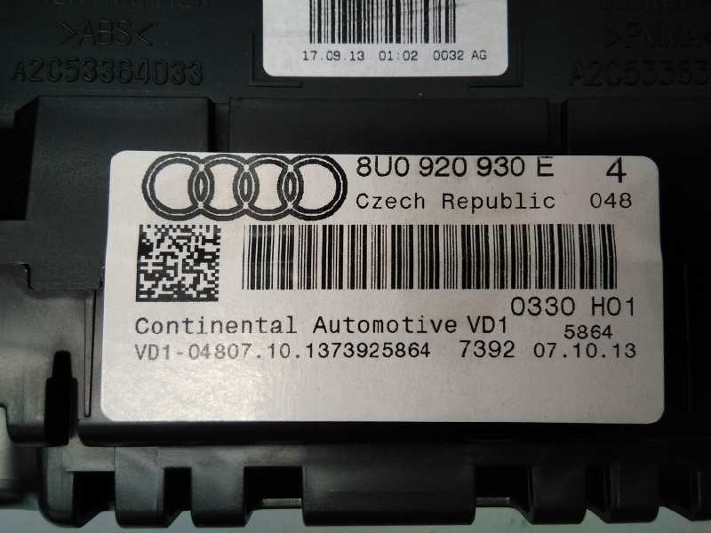 CUADRO INSTRUMENTOS AUDI Q3 (8U) 8U0920930A / E2-A1-24-2 8U0920930AE2A1242 - Vista 2