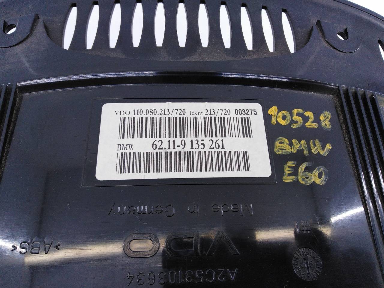 CUADRO INSTRUMENTOS BMW SERIE 5 BERLINA (E60) 62119135261 / E3-A2-34-2 / 110080213720 62119135261E3A2342110080213720 - Vista 2