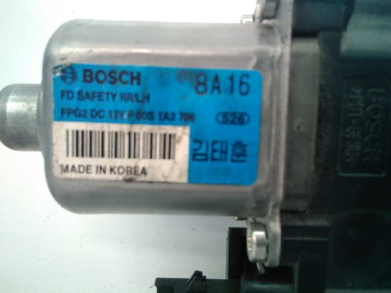 MOTOR ELEVALUNAS TRASERO IZQUIERDO HYUNDAI I30 F00S1A2706 / E2-B5-18-1 F00S1A2706E2B5181 - Vista 3