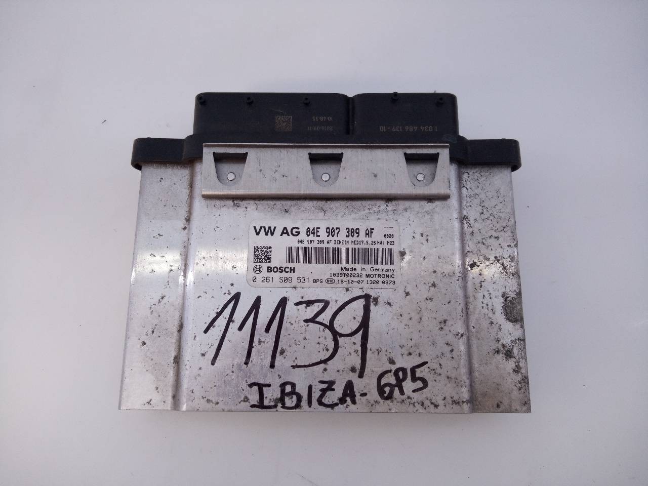 CENTRALITA MOTOR UCE SEAT IBIZA SC (6P5) 04E907309AF / E2-A1-23-2 04E907309AFE2A1232