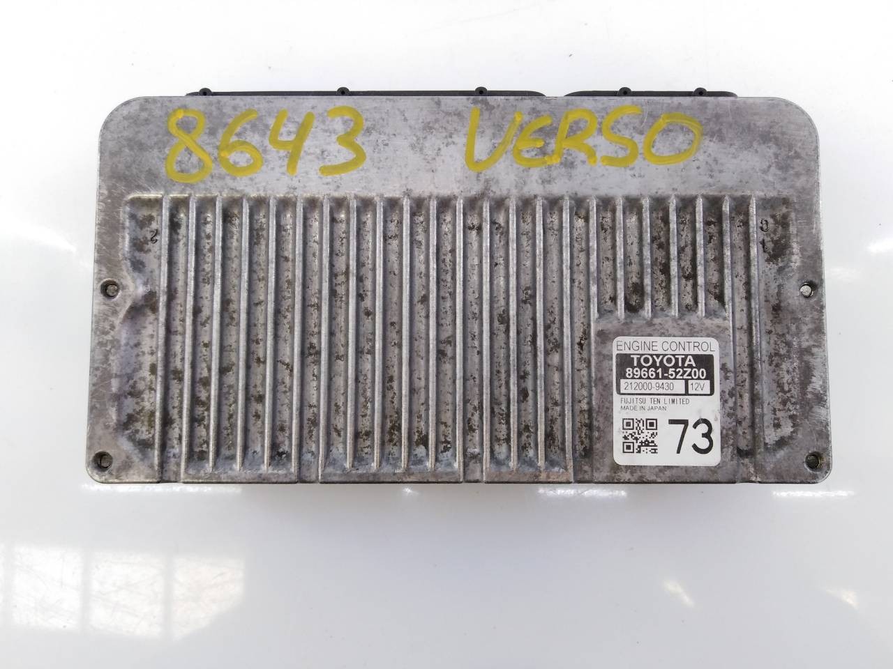 CENTRALITA MOTOR UCE TOYOTA VERSO-S 8966152Z00 / E3-B2-20-4 / 2120009430 8966152Z00E3B22042120009430