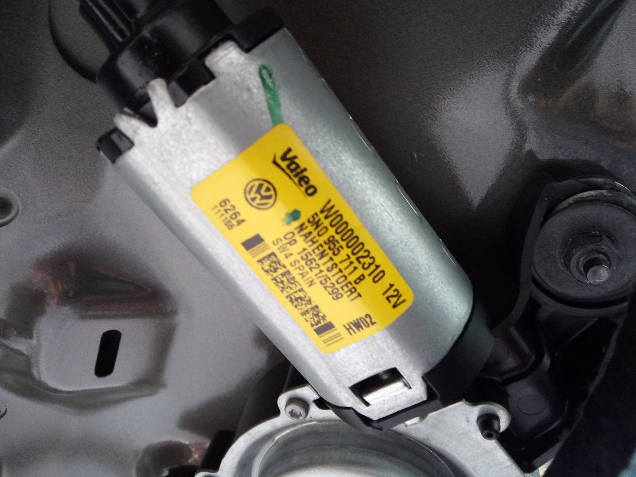 MOTOR LIMPIA TRASERO VOLKSWAGEN TIGUAN (5N2) 5N0955711B 5N0955711B - Vista 2