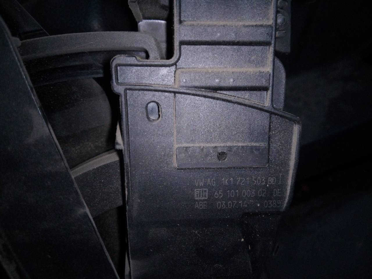 PEDAL ACELERADOR VOLKSWAGEN TIGUAN (5N2) 1K1721503BD / 6510100302DE 1K1721503BD6510100302DE - Vista 2