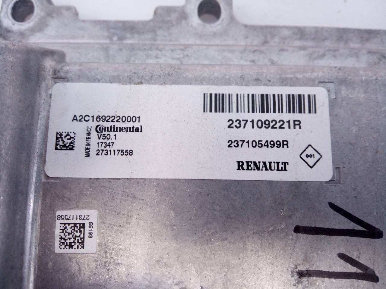 CENTRALITA MOTOR UCE RENAULT CAPTUR 237109221R / E2-A1-35-7 / 237105499R 237109221RE2A1357237105499R - Vista 2