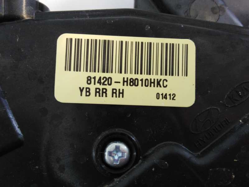CERRADURA PUERTA TRASERA DERECHA KIA STONIC (YBCUV) 81420H8010HKC / E2-B5-20-1 81420H8010HKCE2B5201 - Vista 2