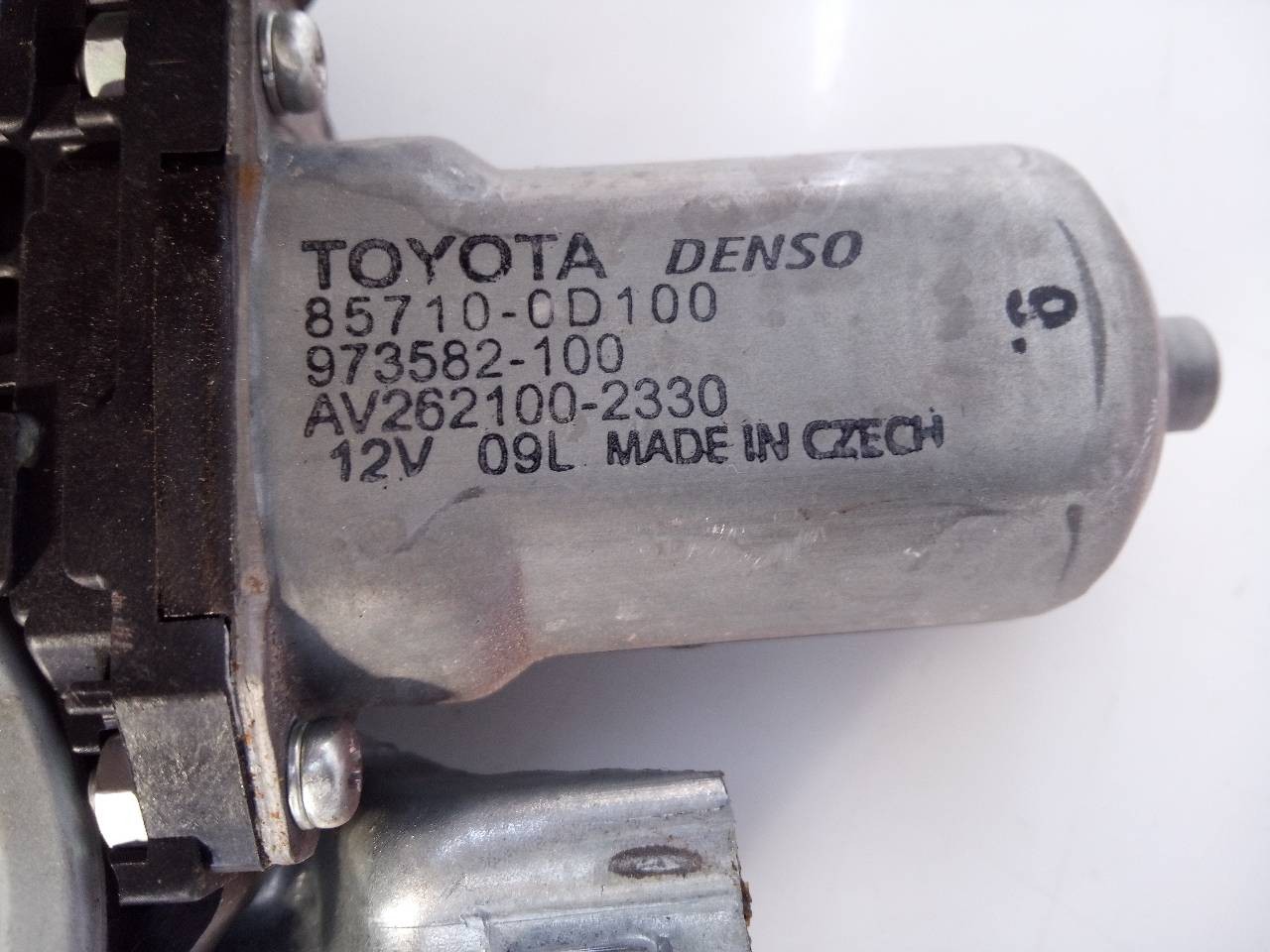 ELEVALUNAS DELANTERO DERECHO TOYOTA AURIS 85710CD100 / E2-B4-50-1 / 973582100 85710CD100E2B4501973582100 - Vista 2