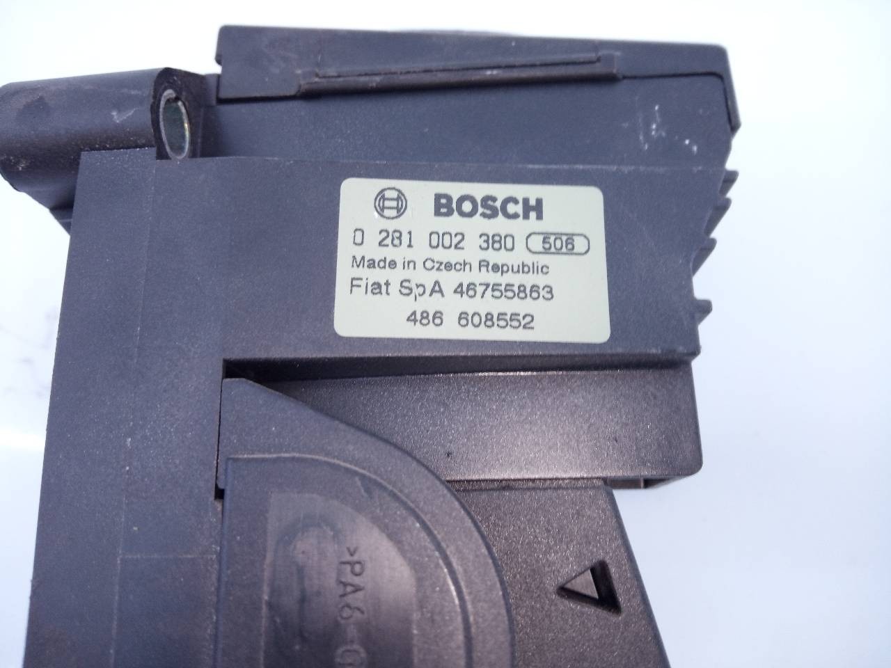 PEDAL ACELERADOR ALFA ROMEO GT (125) 0281002380 / E3-A4-17-4 / 486608552 0281002380E3A4174486608552 - Vista 3