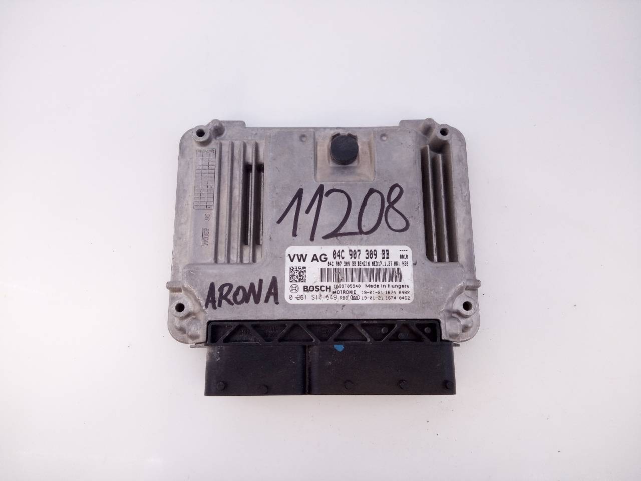 CENTRALITA MOTOR UCE SEAT ARONA 04C907309BB / E2-A1-18-1 / 0261D17649 04C907309BBE2A11810261D17649
