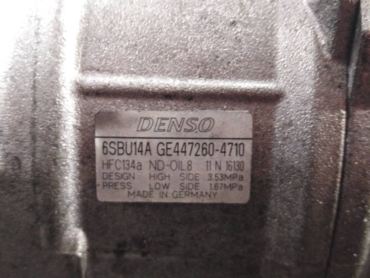 COMPRESOR AIRE ACONDICIONADO BMW SERIE 3 TOURING (E91) 447264710 / P3-A1-29-3 447264710P3A1293 - Vista 2