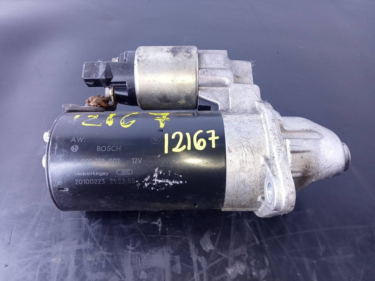 MOTOR ARRANQUE BMW SERIE 1 BERLINA (E81/E87) 1241758935201 / P3-A7-18-3 / 0001138002 1241758935201P3A71830001138002