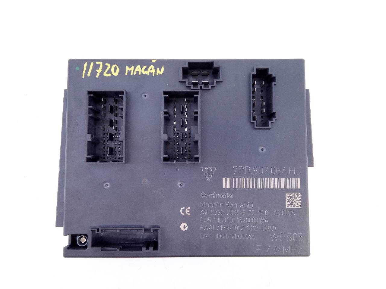 MODULO ELECTRONICO PORSCHE MACAN (TYP ) 7PP907064HJ / E3-B6-60-1 7PP907064HJE3B6601