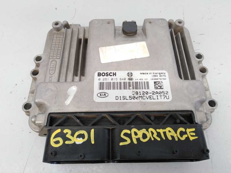 CENTRALITA MOTOR UCE KIA SPORTAGE 391202A052 / E3-A3-25-4 / 0281019640 391202A052E3A32540281019640