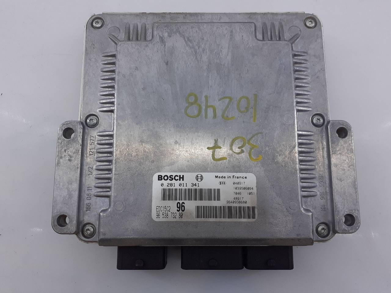 CENTRALITA MOTOR UCE PEUGEOT 307 (S1) 9653873280 / E3-B2-49-1 / 0281011341 9653873280E3B24910281011341