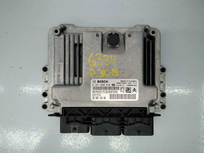 CENTRALITA MOTOR UCE PEUGEOT 308 9808016480 / E3-B2-36-2 / 0281030548 9808016480E3B23620281030548