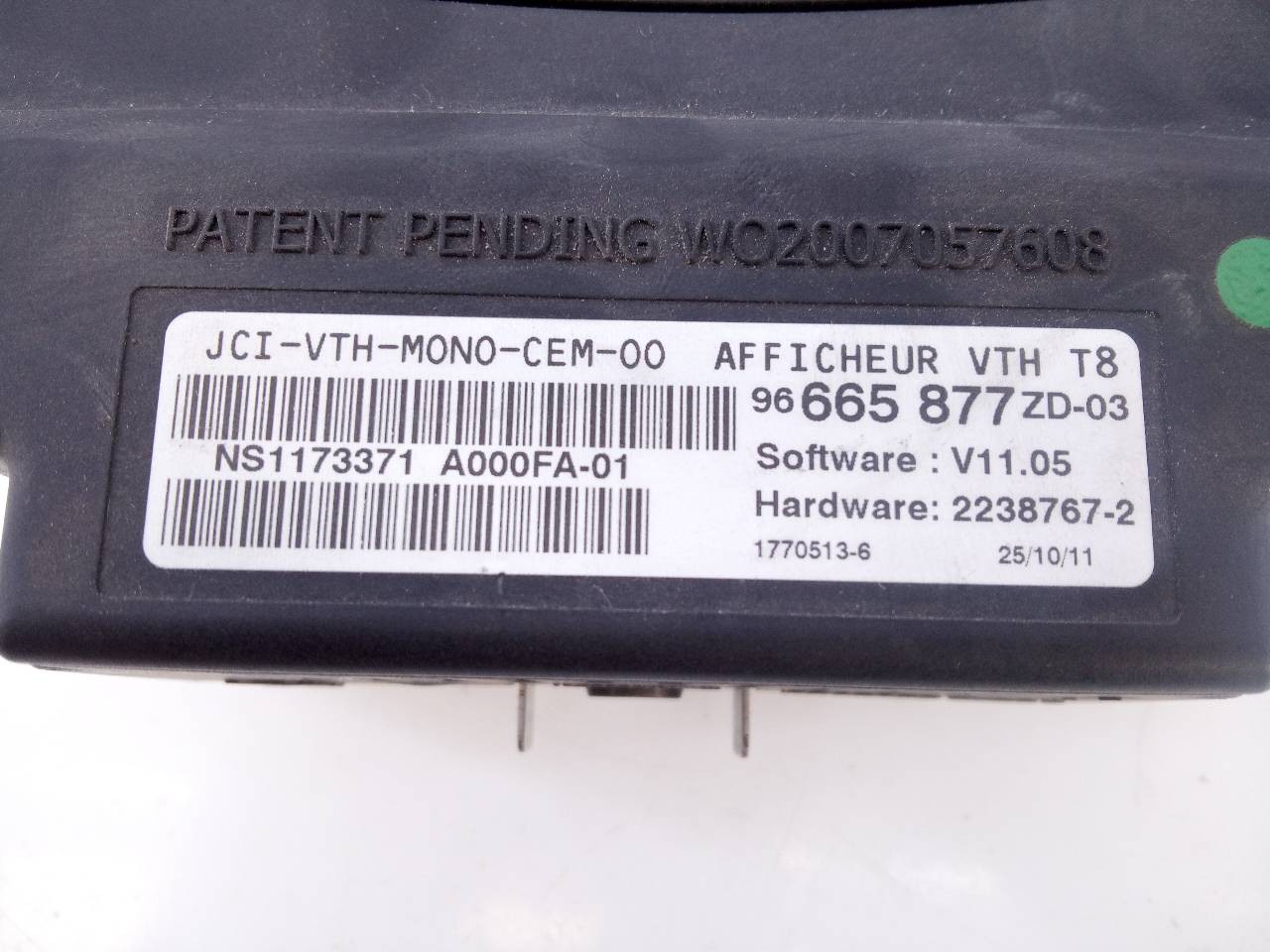 PANTALLA MULTIFUNCION PEUGEOT 3008 96665877ZD / E3-B2-40-2 96665877ZDE3B2402 - Vista 2