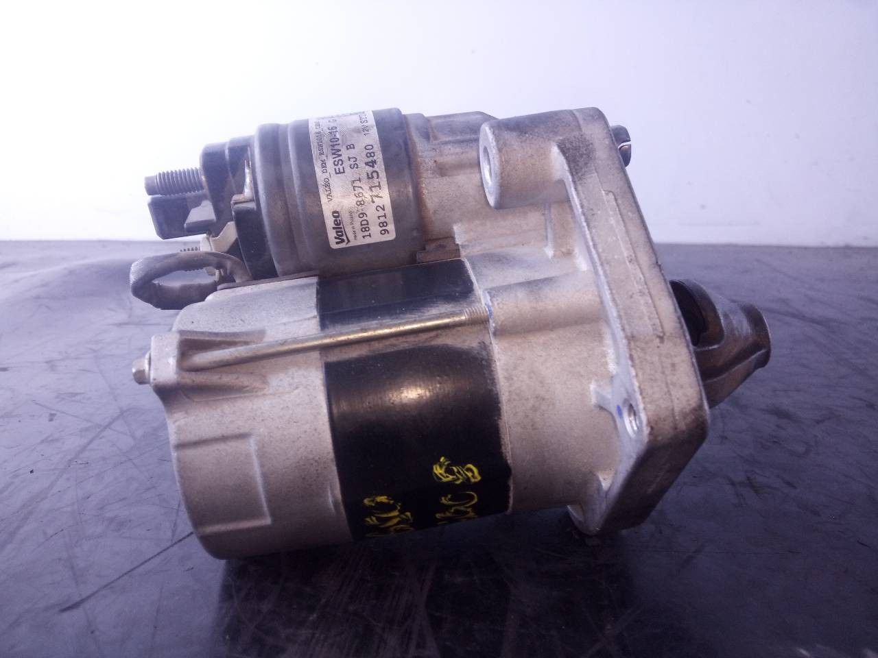 MOTOR ARRANQUE PEUGEOT 5008 9812715480 / P3-A10-13-1 / 18D98671SJB 9812715480P3A1013118D98671SJB