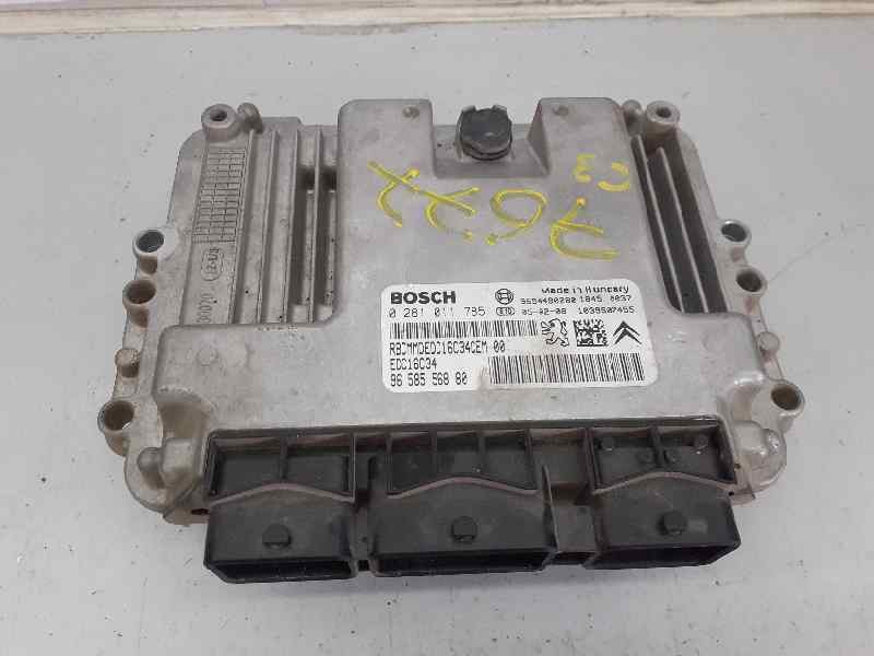 CENTRALITA MOTOR UCE CITROËN C3 0281011785 / E3-B2-20-1 / 9658556880 0281011785E3B22019658556880