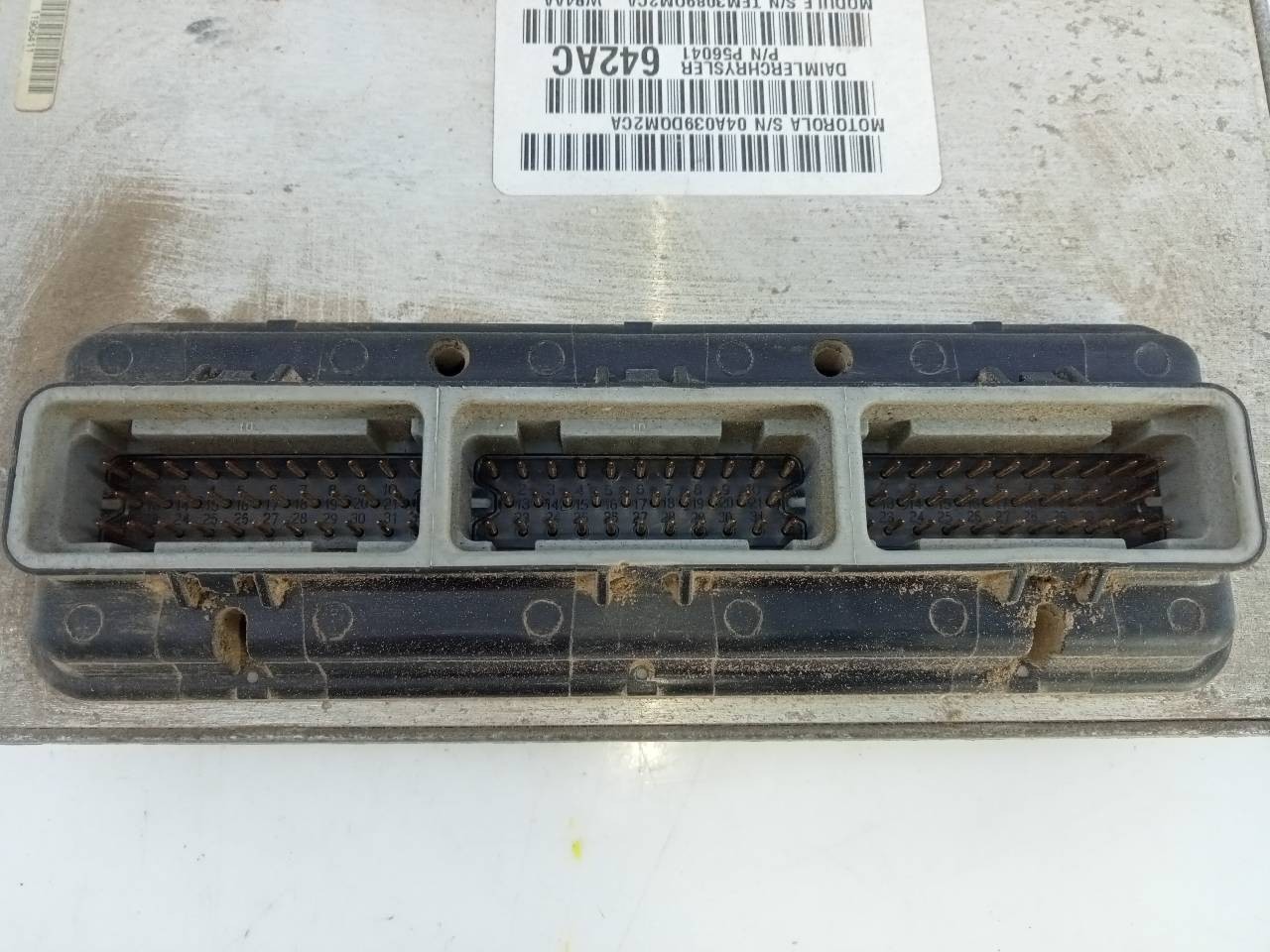 CENTRALITA MOTOR UCE CHRYSLER JEEP GR.CHEROKEE (WJ/WG) P56041642AC / E3-B6-23-1 / TEM3089QM2CA P56041642ACE3B6231TEM3089QM2CA - Vista 2