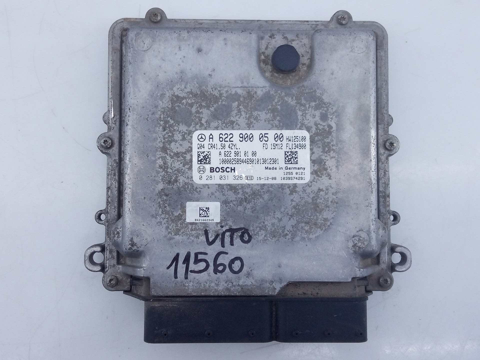 CENTRALITA MOTOR UCE MERCEDES-BENZ VITO MIXTO (447) A6229000500 / E3-A1-3-2 / 0281031326 A6229000500E3A1320281031326