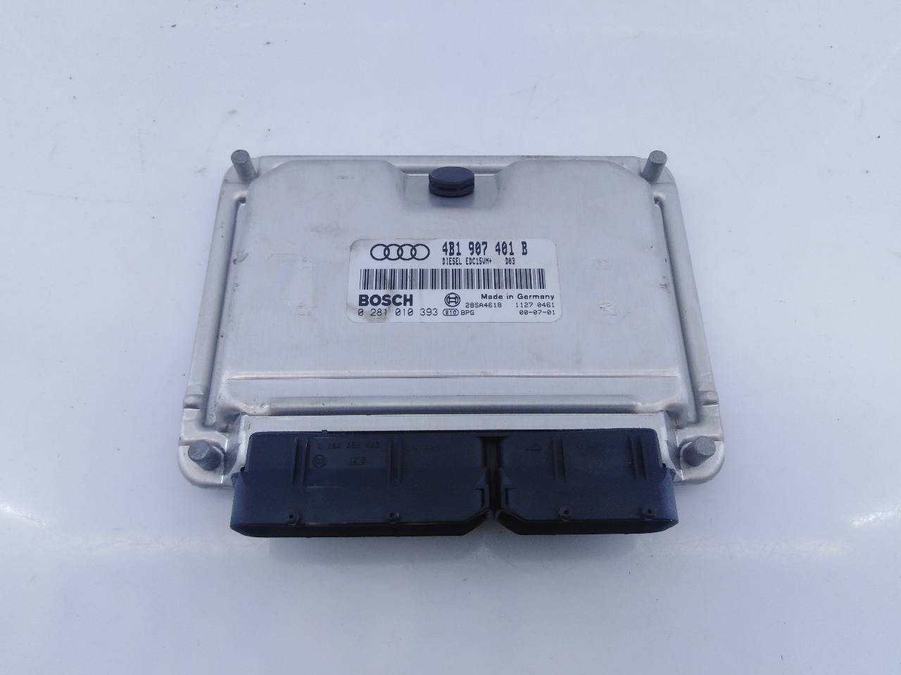 CENTRALITA MOTOR UCE AUDI A6 BERLINA (4B2) 4B1907401B / E2-A1-12-2 / 0281010393 4B1907401BE2A11220281010393