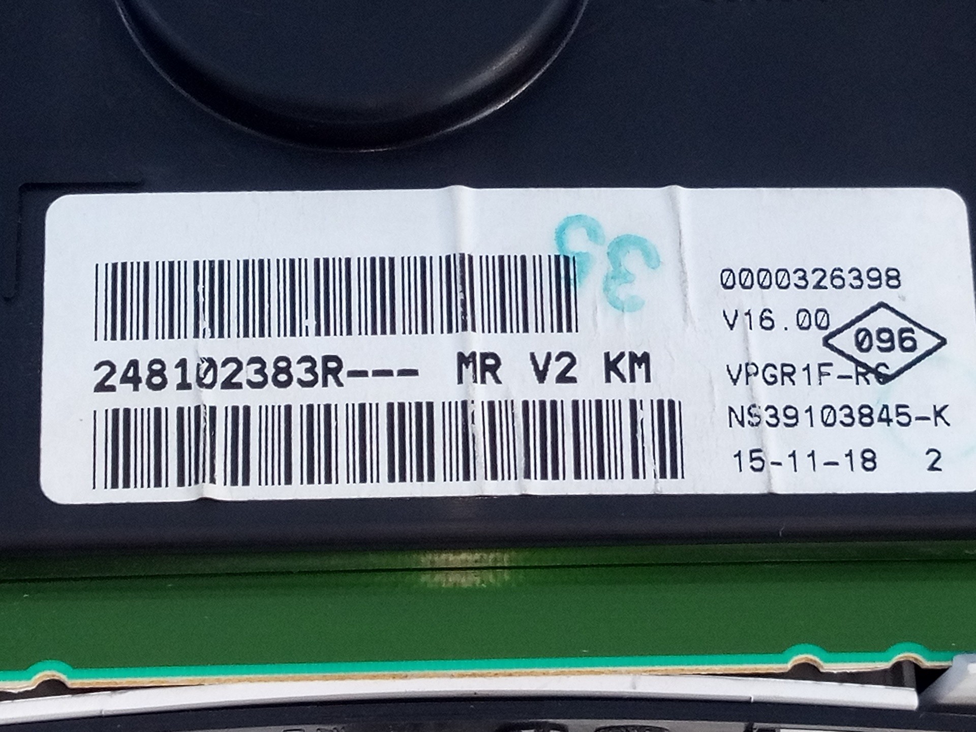 CUADRO INSTRUMENTOS DACIA SANDERO 248102383R / E2-A1-32-1 248102383RE2A1321 - Vista 2