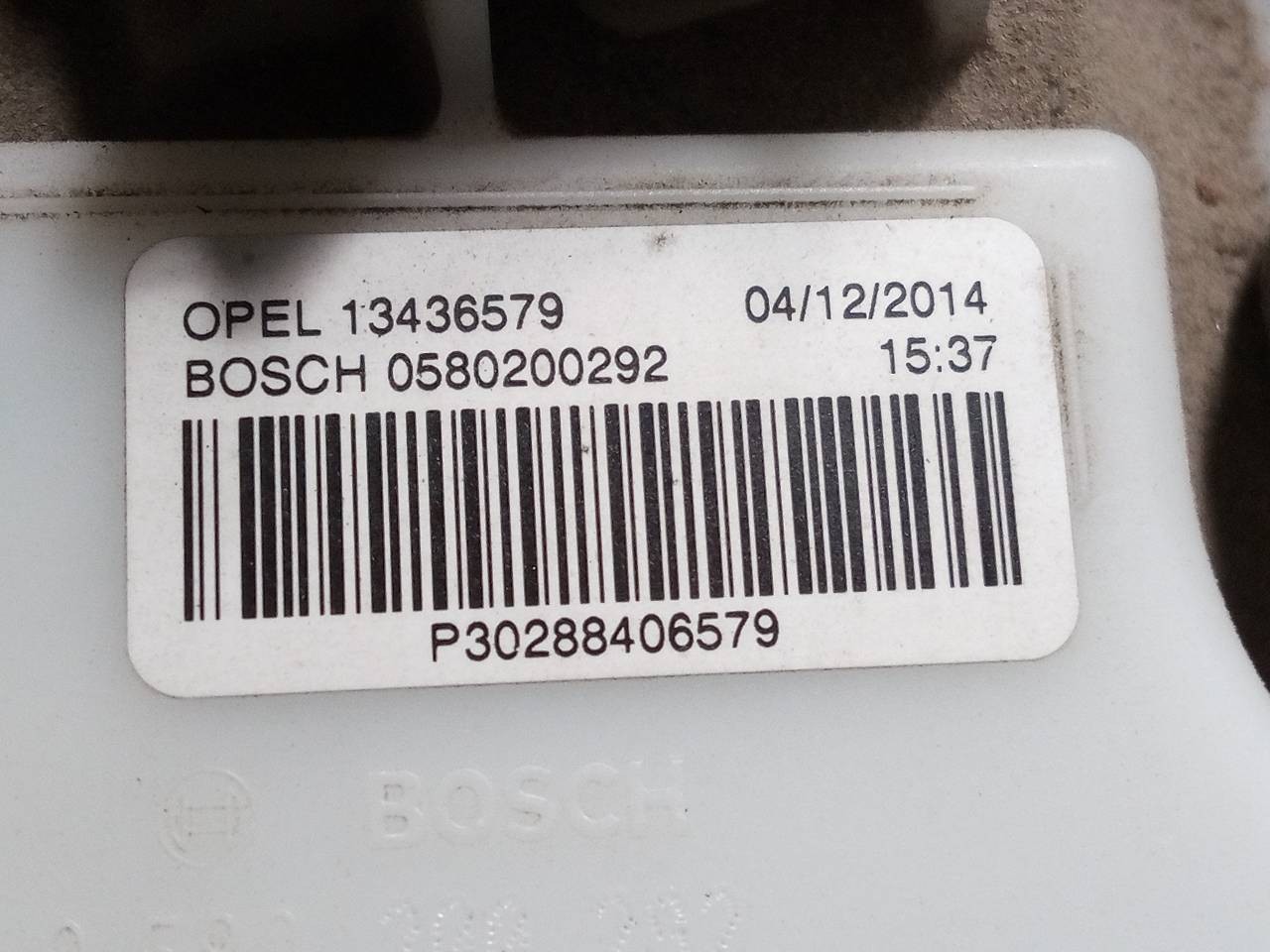 AFORADOR OPEL CORSA E 0580200292 / 13436579 058020029213436579 - Vista 3