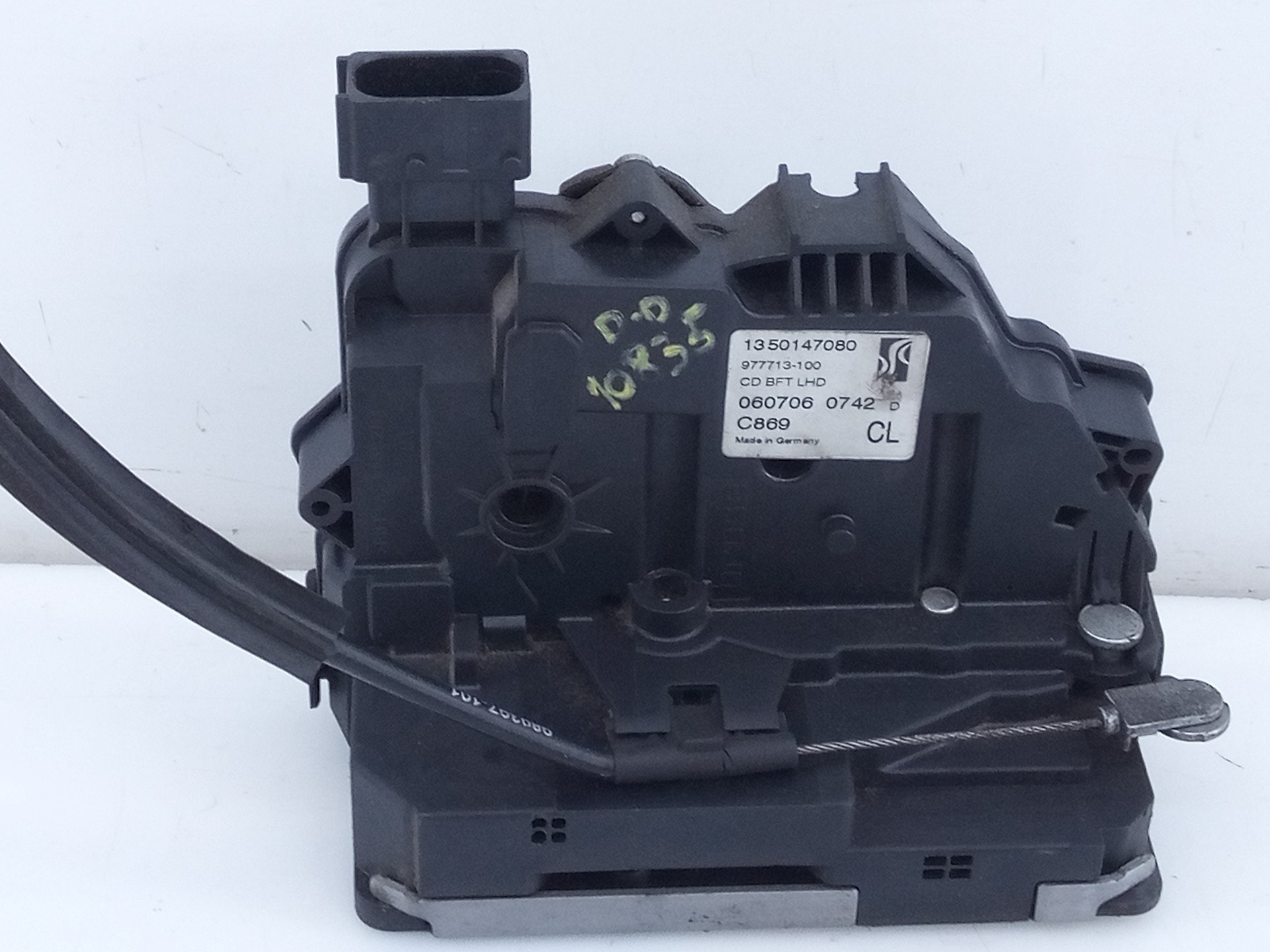 CERRADURA PUERTA DELANTERA DERECHA FIAT DUCATO CAJA CERRADA 33 (06.2006 =>) 1350147080 / E2-B2-5-2 / 0607060742 1350147080E2B2520607060742 - Vista 3