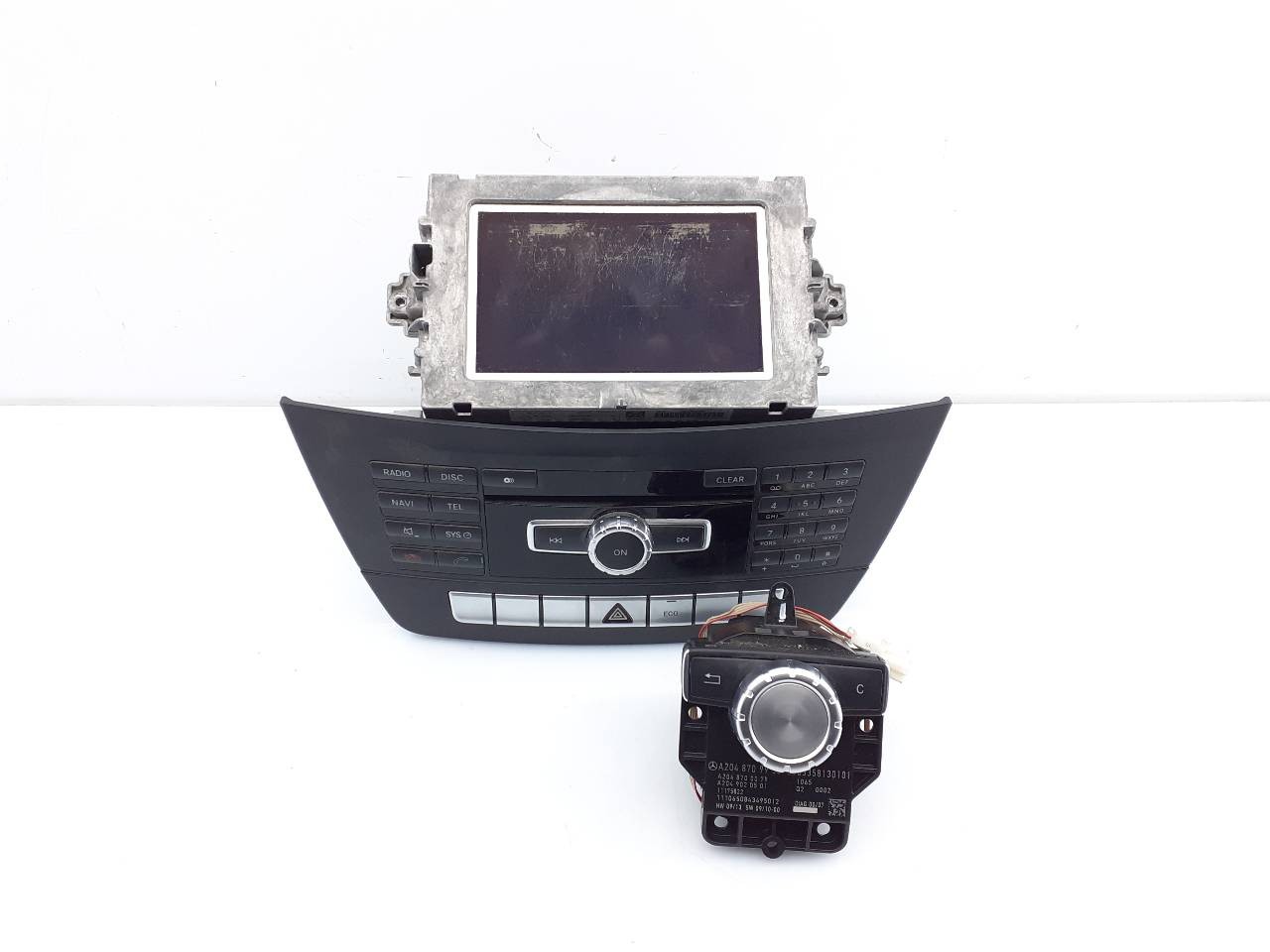 SISTEMA NAVEGACION GPS MERCEDES-BENZ CLASE C (W204) LIM. A2049004406 / E3-A1-27-7 / A2049005205 A2049004406E3A1277A2049005205