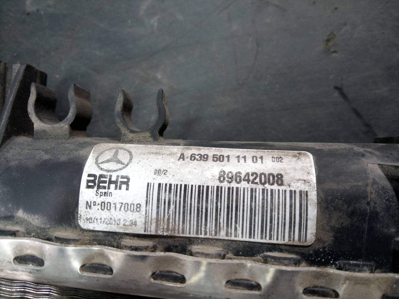 RADIADOR AGUA MERCEDES-BENZ VITO MIXTO (639) A6395011101 / P2-A6-4 / 89642008 A6395011101P2A6489642008 - Vista 2