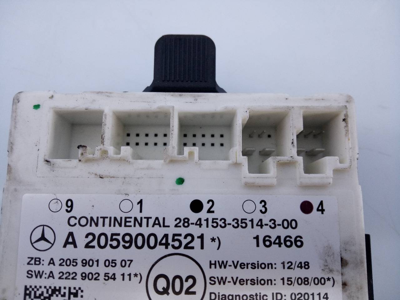 MODULO ELECTRONICO MERCEDES-BENZ CLASE GLC (W253) A2059004521 / E3-A1-3-4 A2059004521E3A134 - Vista 2