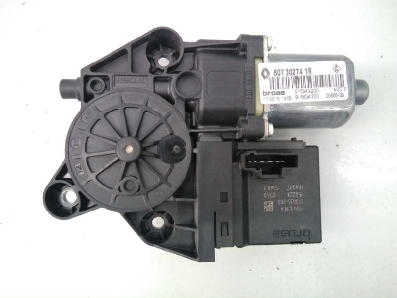 MOTOR ELEVALUNAS DELANTERO DERECHO RENAULT SCENIC III 807302741R / E1-A1-28-2 / 910836200 807302741RE1A1282910836200