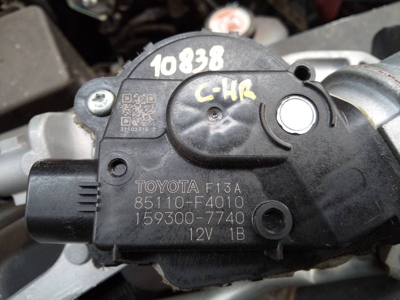 MOTOR LIMPIA DELANTERO TOYOTA C-HR 85110F4010 / 1593007740 85110F40101593007740 - Vista 2