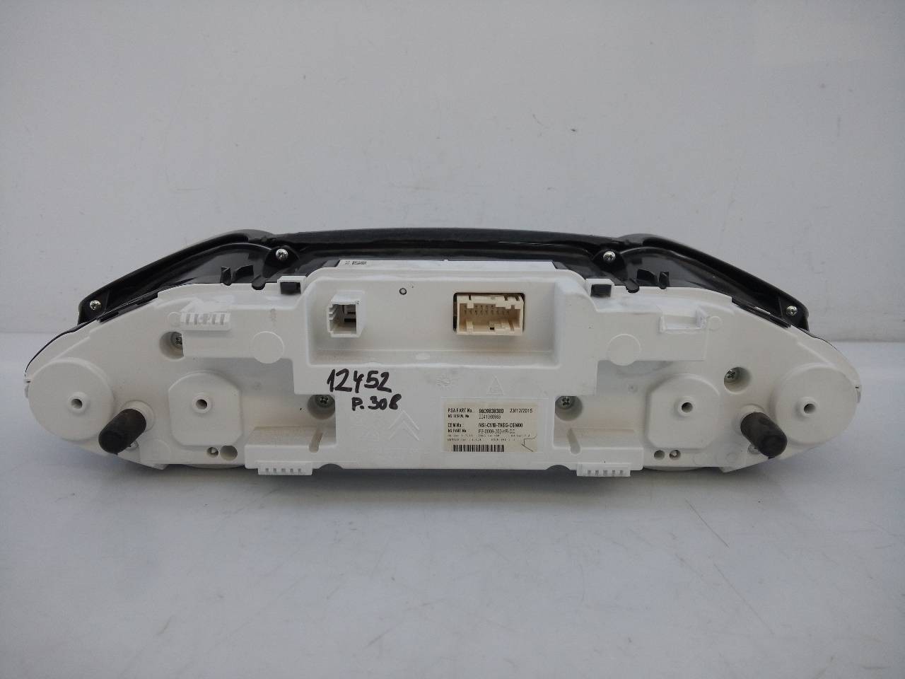 CUADRO INSTRUMENTOS PEUGEOT 308 9809838380 / E3-B2-34-2 / 2241360969 9809838380E3B23422241360969 - Vista 3