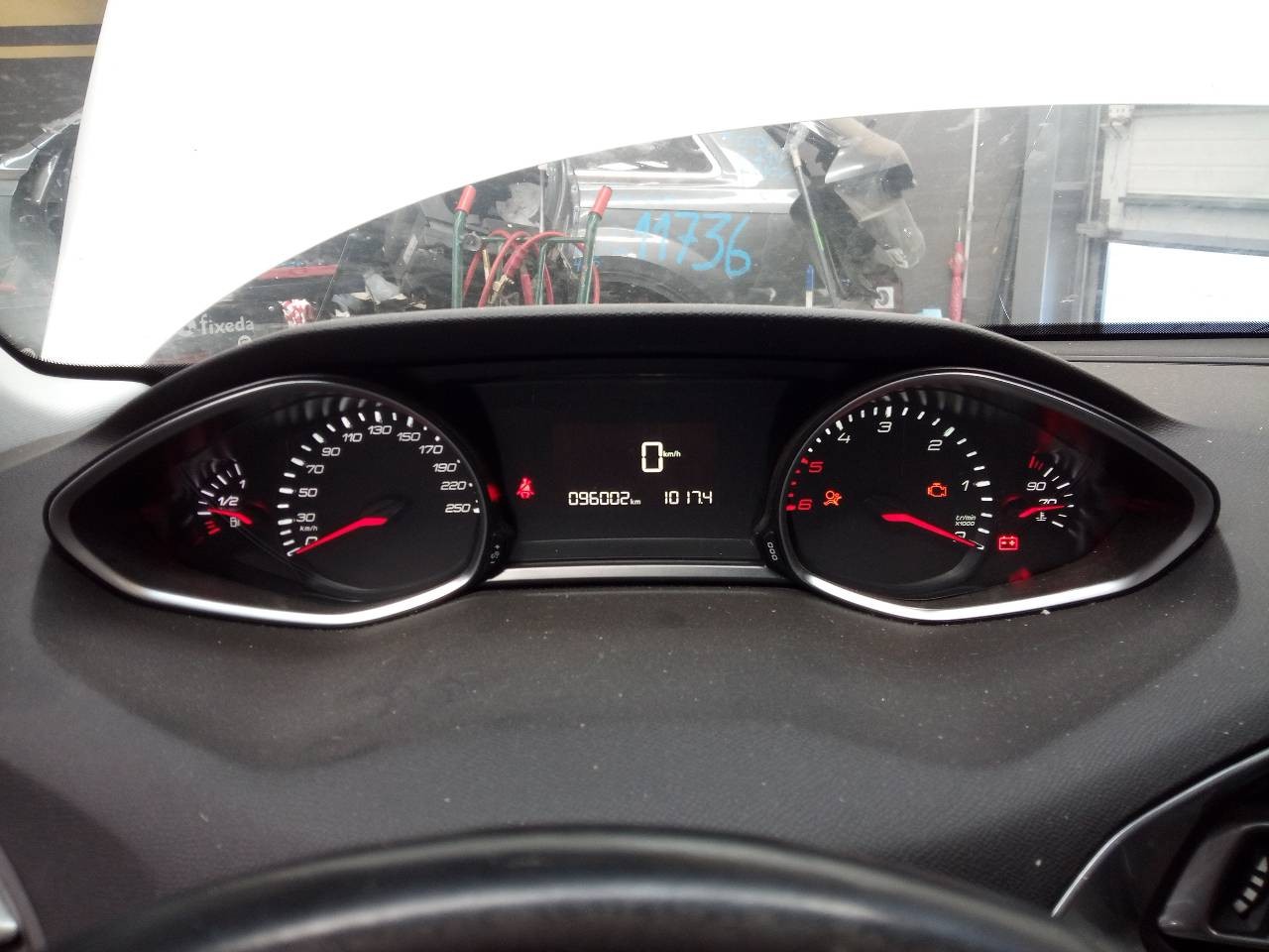 CUADRO INSTRUMENTOS PEUGEOT 308 9809838380 / E3-B2-34-2 / 2241360969 9809838380E3B23422241360969 - Vista 2