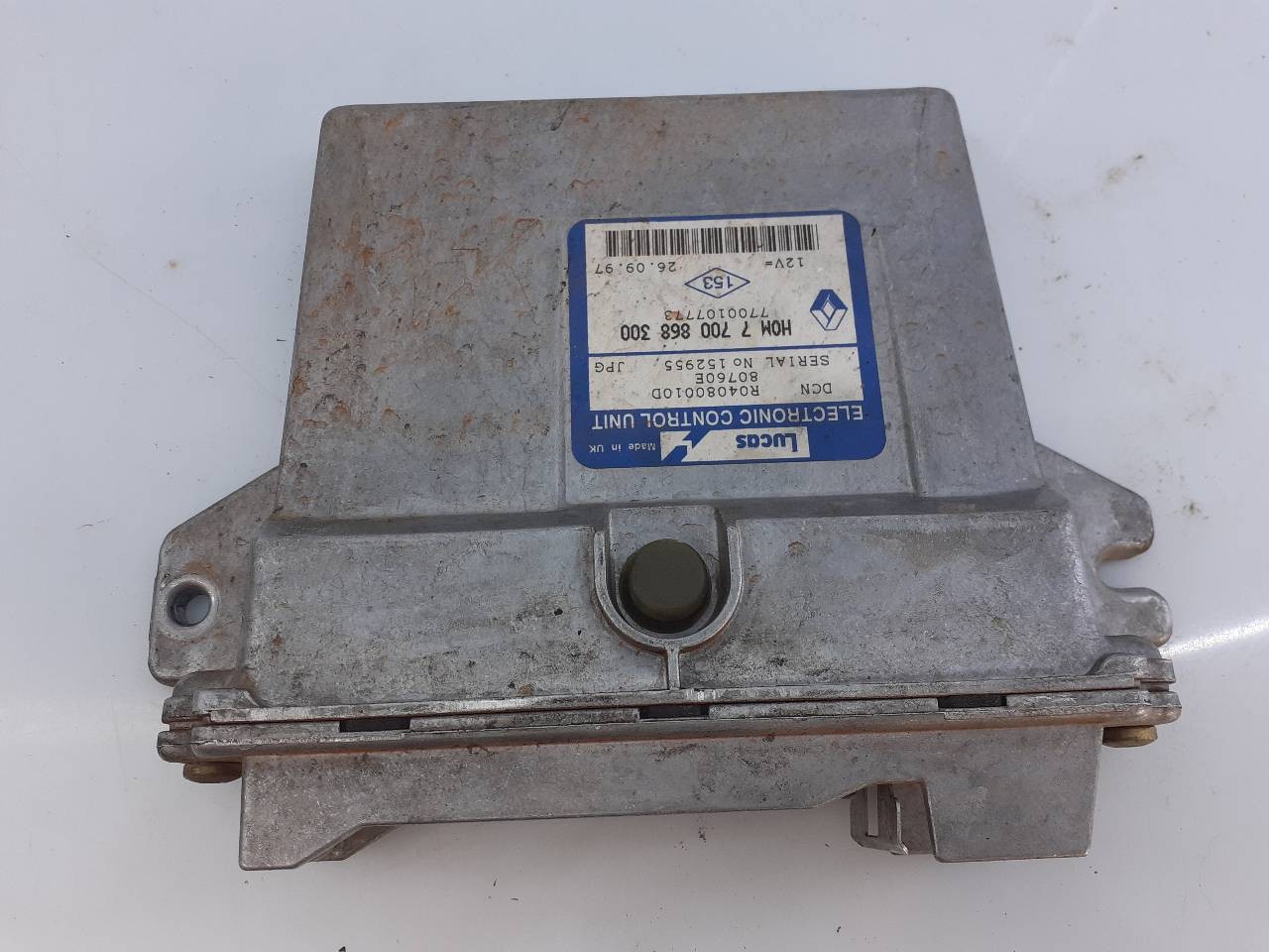 CENTRALITA MOTOR UCE RENAULT KANGOO (F/KC0) 7700107773 / E2-A1-45-3 / 7700868300 7700107773E2A14537700868300