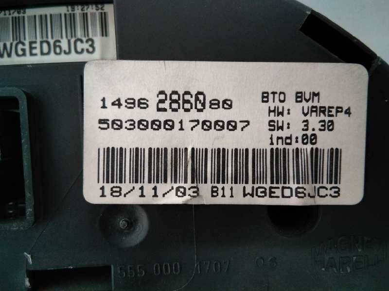 PANTALLA MULTIFUNCION PEUGEOT 807 1496286080 / E3-B2-34-5 / 503000170007 1496286080E3B2345503000170007 - Vista 3