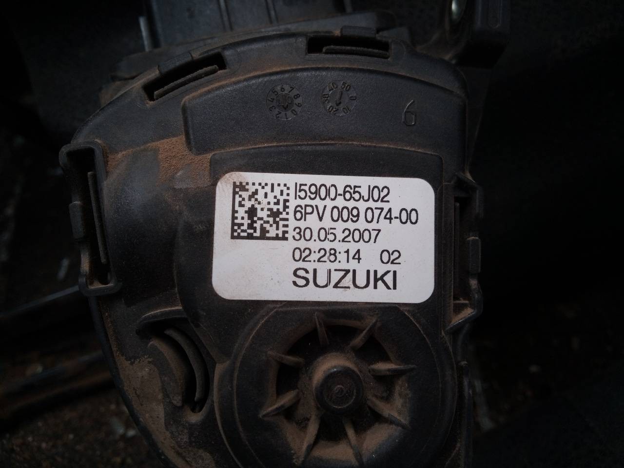 PEDAL ACELERADOR SUZUKI GRAND VITARA JB (JT) 590065J02 / 6PV00907400 590065J026PV00907400 - Vista 2