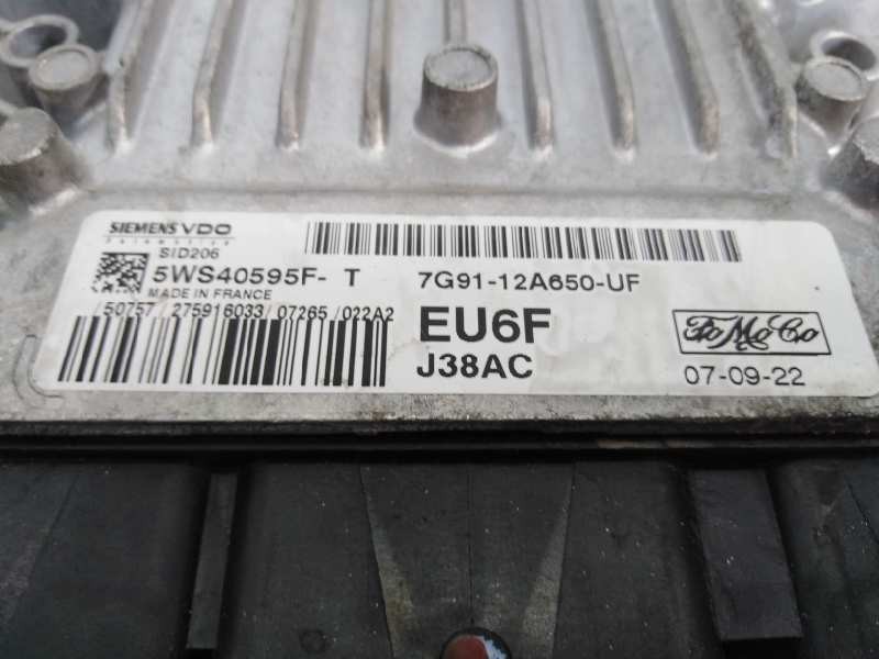 CENTRALITA MOTOR UCE FORD MONDEO BER. (CA2) 7G9112A650UF / E3-B3-23-1 / 5WS40595F 7G9112A650UFE3B32315WS40595F - Vista 2