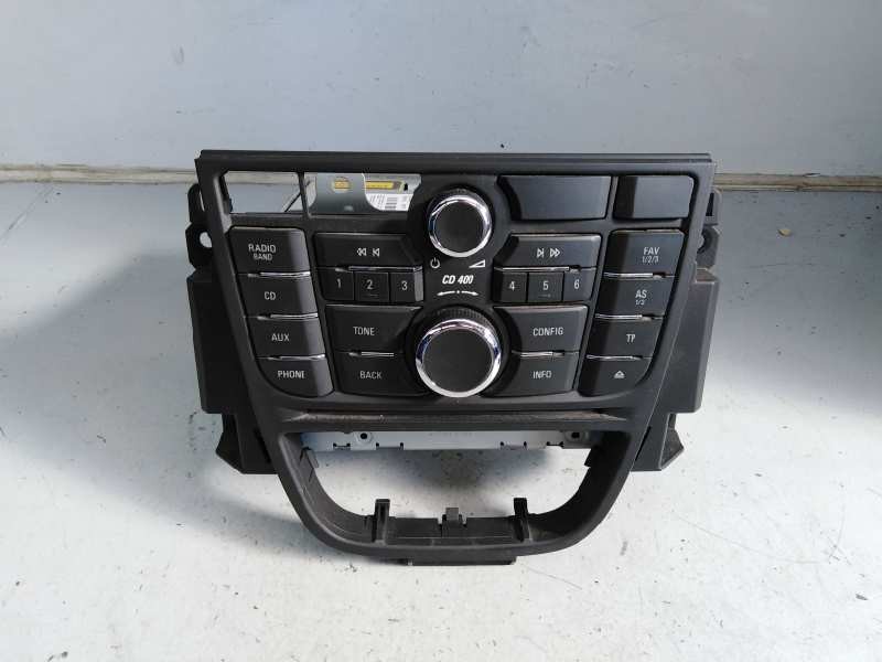 SISTEMA AUDIO / RADIO CD OPEL ASTRA J LIM. 13334050 / E3-A5-22-1 / 28267481 13334050E3A522128267481