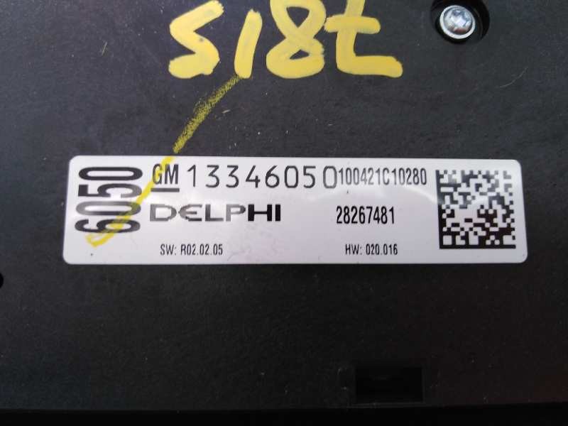 SISTEMA AUDIO / RADIO CD OPEL ASTRA J LIM. 13334050 / E3-A5-22-1 / 28267481 13334050E3A522128267481 - Vista 3