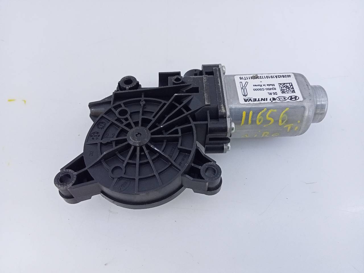 MOTOR ELEVALUNAS TRASERO IZQUIERDO KIA NIRO 83450G5000 / E2-B5-53-1 83450G5000E2B5531