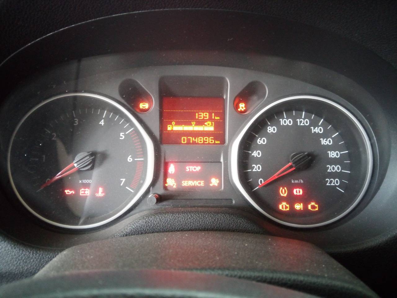 CUADRO INSTRUMENTOS CITROËN C-ELYSÉE 9809616680 / E3-B2-54-2 9809616680E3B2542 - Vista 2