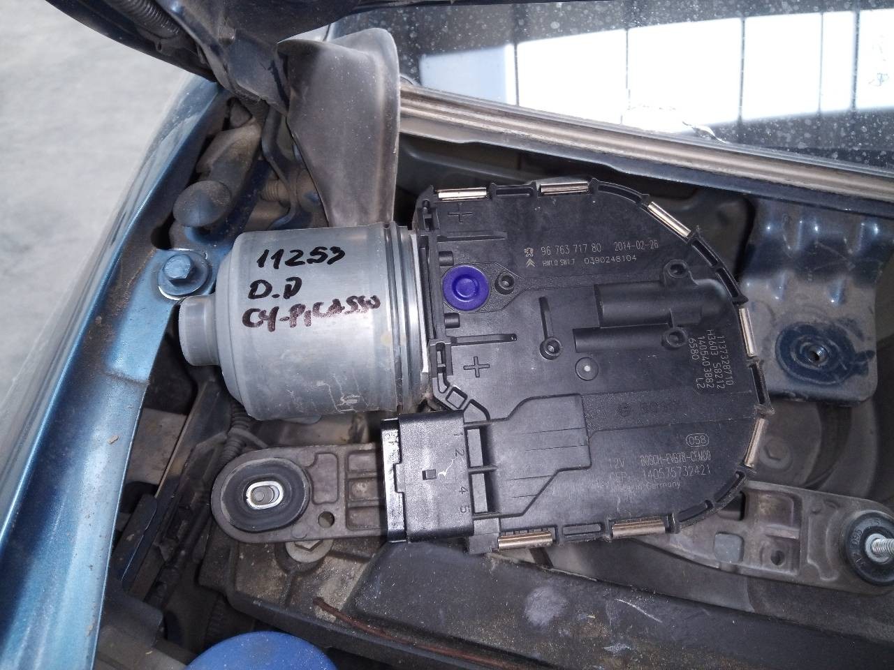 MOTOR LIMPIA DELANTERO CITROËN C4 PICASSO 9676371780 9676371780