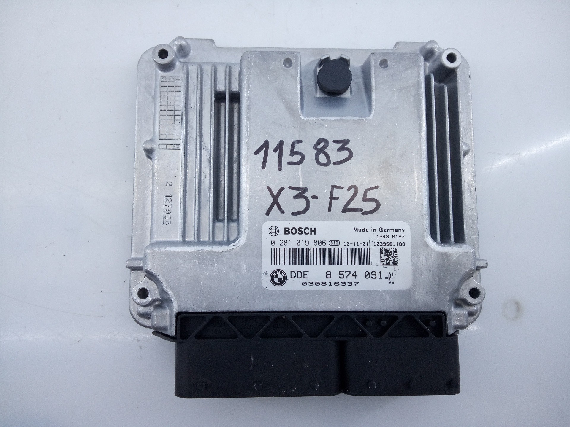 CENTRALITA MOTOR UCE BMW X3 (F25) 857409101 / E3-A2-33-2 / 0281019806 857409101E3A23320281019806