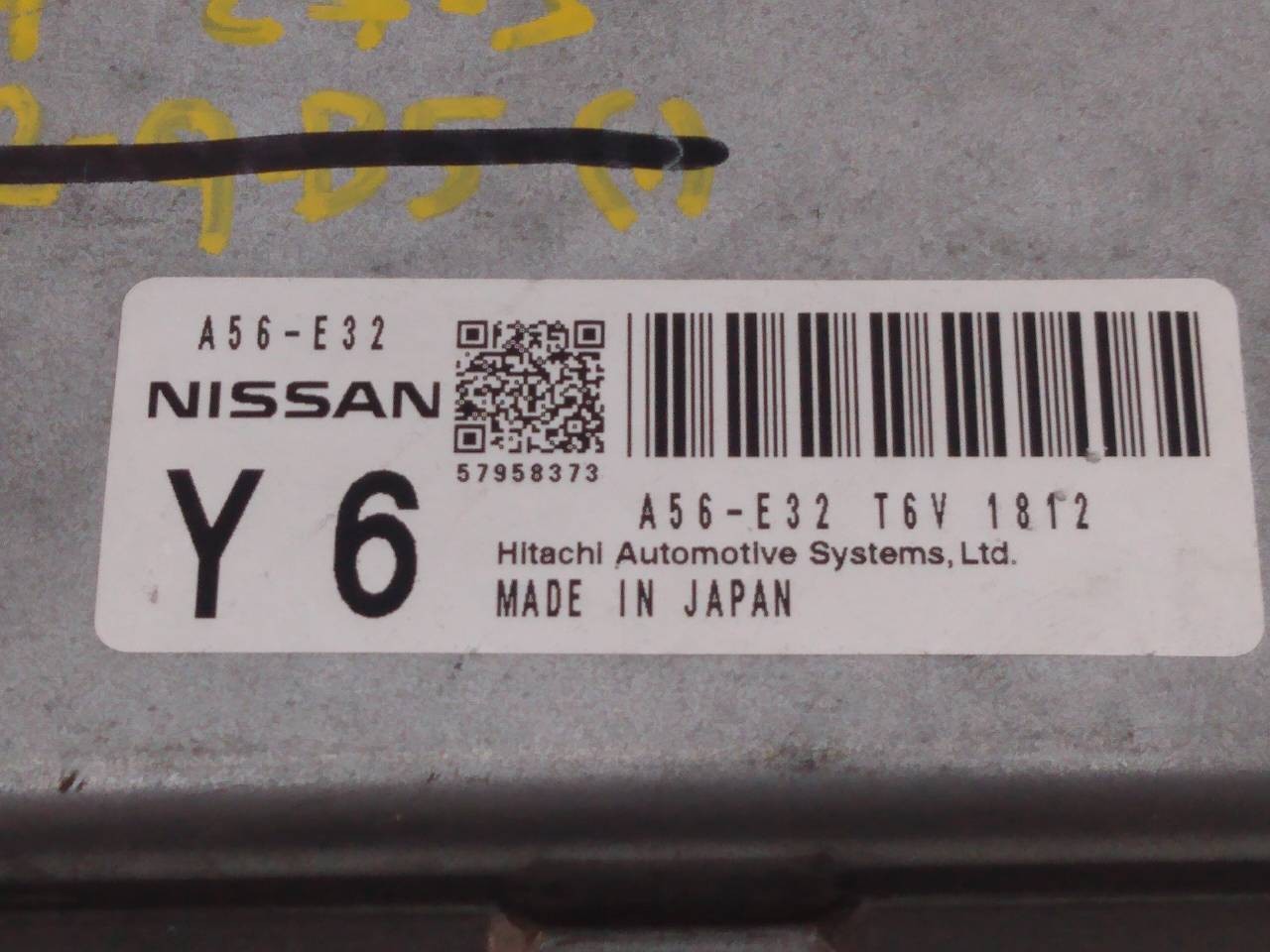 CENTRALITA MOTOR UCE NISSAN MICRA (K13) A56E32Y6 / E3-B4-18-2 / A56E32T32T6V1812 A56E32Y6E3B4182A56E32T32T6V1812 - Vista 3