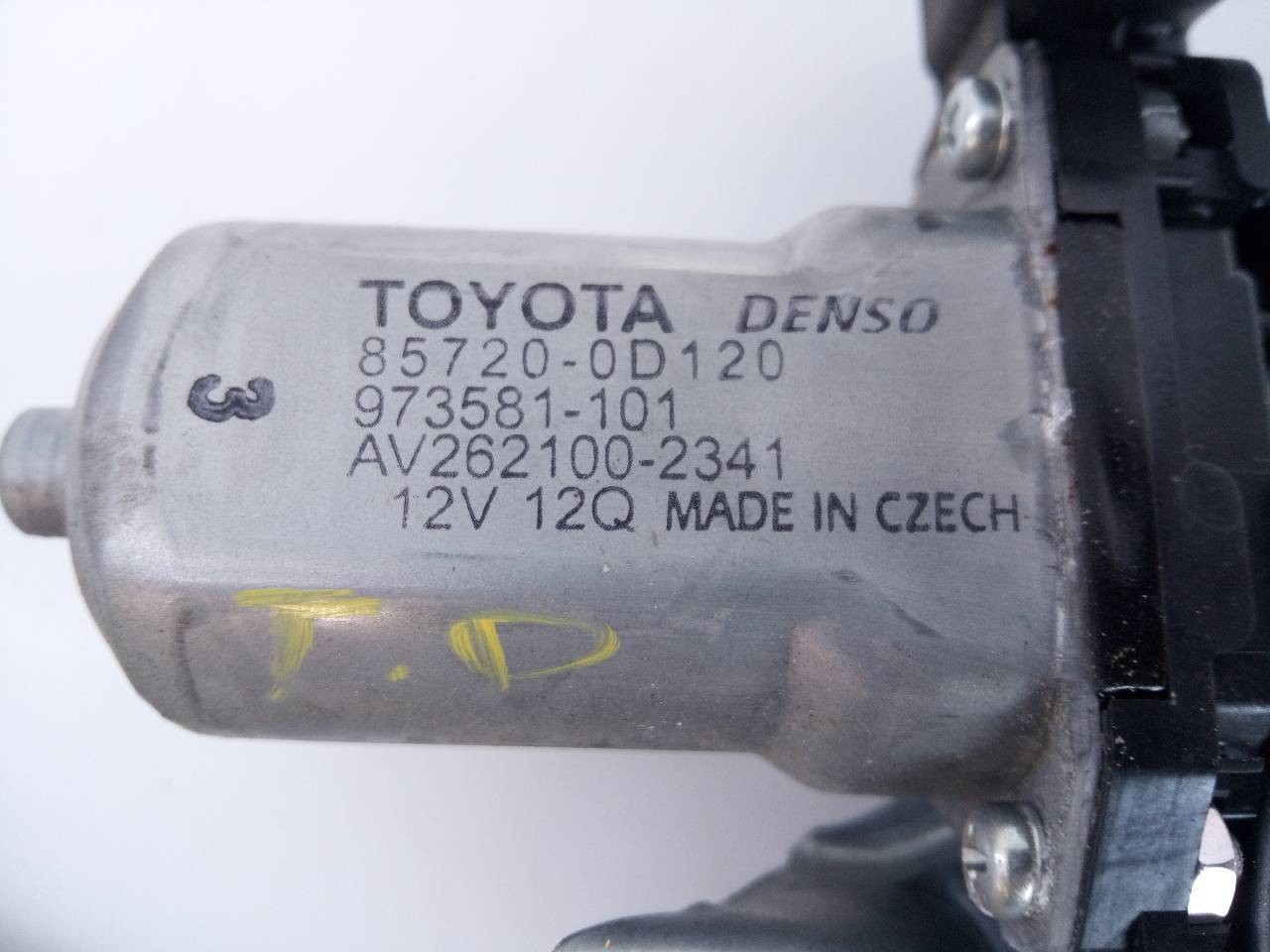 ELEVALUNAS TRASERO DERECHO TOYOTA YARIS 857200D120 / E2-B4-13-2 / 973581101 857200D120E2B4132973581101 - Vista 3