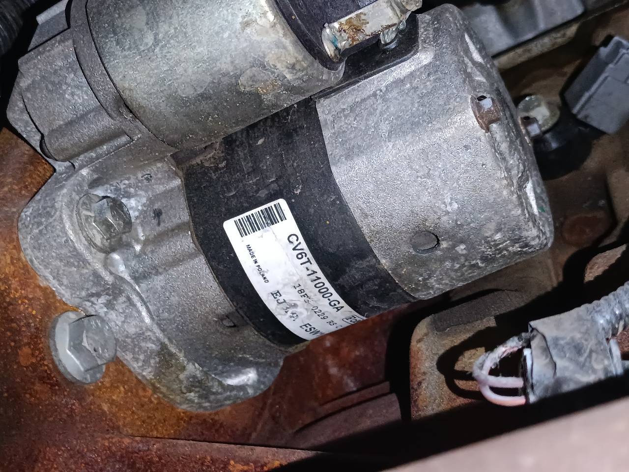MOTOR ARRANQUE FORD FOCUS LIM. (CB8) CV6T11000GA / P3-B7-27-3 CV6T11000GAP3B7273 - Vista 2