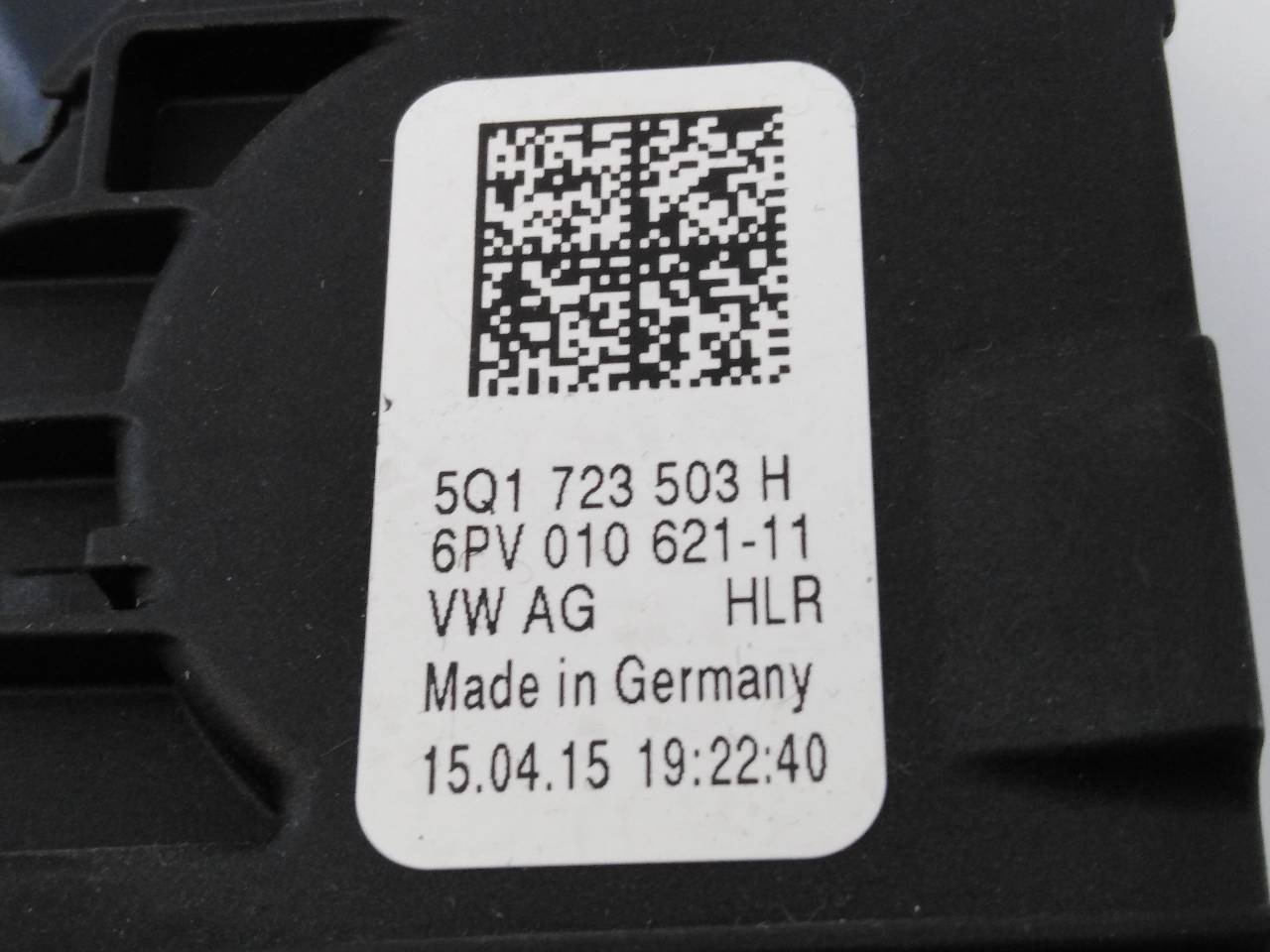 PEDAL ACELERADOR VOLKSWAGEN GOLF VII LIM. 5Q1723503H / E2-A1-43-5 5Q1723503HE2A1435 - Vista 2