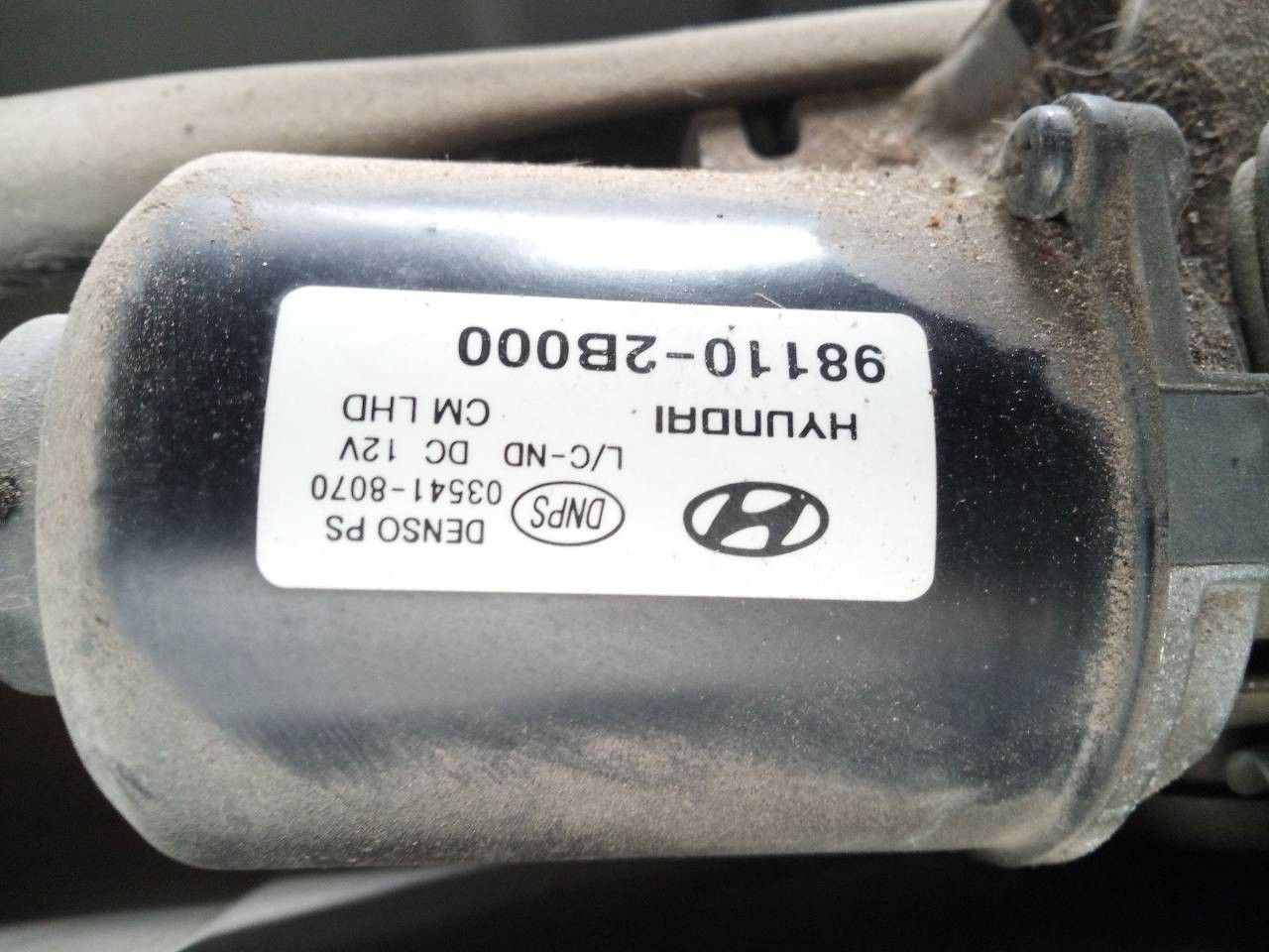 MOTOR LIMPIA DELANTERO HYUNDAI SANTA FE (BM) 981102B000 981102B000 - Vista 2