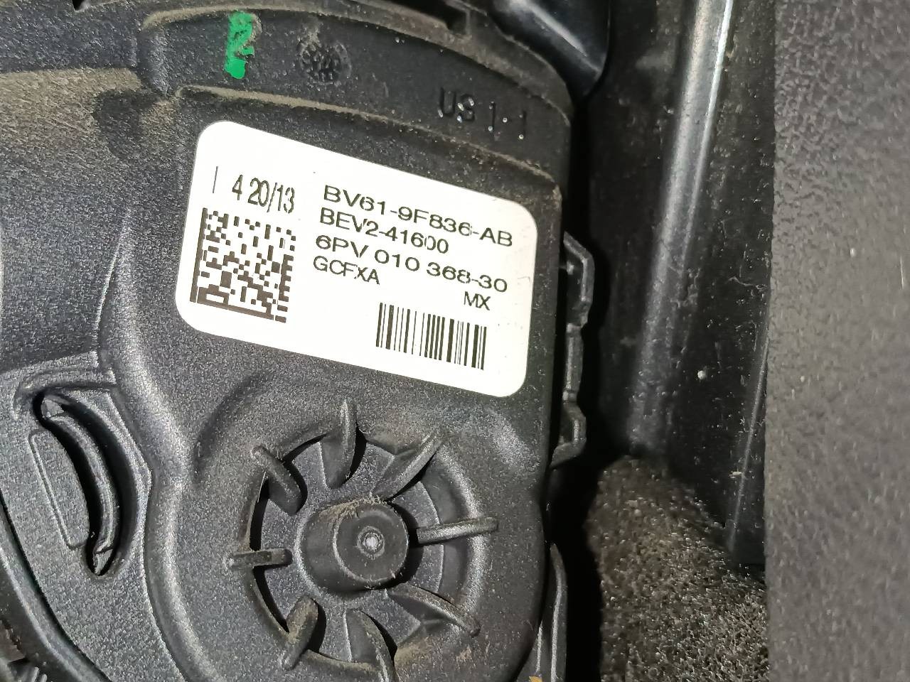 PEDAL ACELERADOR FORD FOCUS LIM. (CB8) BV619F836AB BV619F836AB